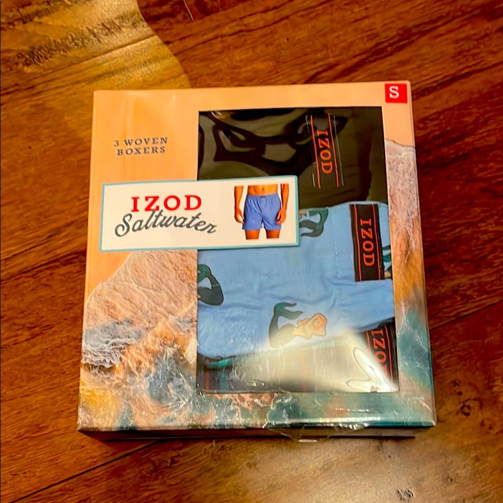 Izod Black and Blue Boxers